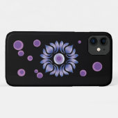 Étui iPhone Case-Mate Lotus bleu (Dos (Horizontal))