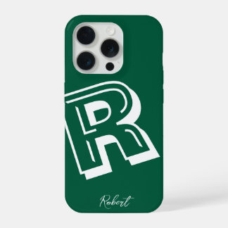 Étui iPhone Case-Mate minimaliste vert moderne ave