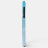 Étui iPhone Case-Mate Monogrammé Vagues d'Océan Bl (Dos/Gauche)