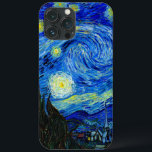 Etui iPhone Case-Mate Nuit étoilée par Van Gogh<br><div class="desc">Vincent van Gogh - Nuit étoilée peinte à St Remy,  France en 1889 coques iphone des Beaux-Arts. Cette image a été numériquement rehaussée pour restaurer les couleurs originales,  vives et audacieuses - un cadeau parfait pour tous les amateurs d'art !</div>