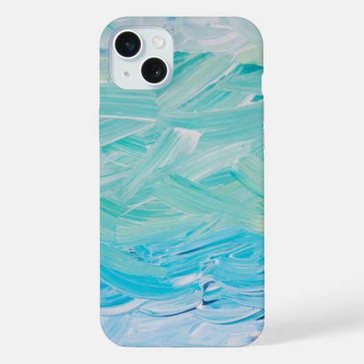 Étui iPhone Case-Mate Ocean Shades of Blue (Verso)
