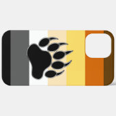 Étui iPhone Case-Mate Patte d'ours Drapeau de la f (Retour (horizontal))