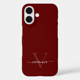 Étui iPhone Case-Mate personnalisé avec monogramme