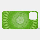 Étui iPhone Case-Mate Sun Mandala vert (Verso (horizontal))