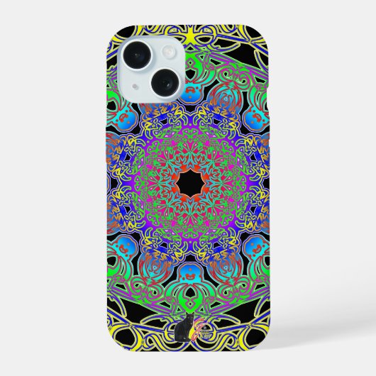 Étui iPhone Case-Mate Vivacious Spectra Glyph (Verso)