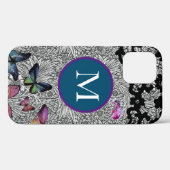 ÉTUI IPHONE CASE MATE William Morris BLACK LACE (Verso (horizontal))