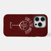 Étui iPhone Case-Mate Wine Is The Answer (Verso Horizontal)