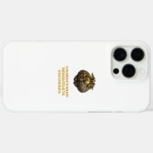 Étui iPhone Cerveau Marin – Conception Militaire I (Verso (horizontal))
