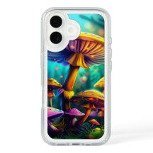 Étui iPhone Champignons Colorés Fantastiques