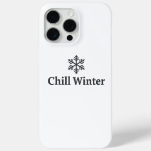 Étui iPhone Chill Winter