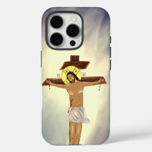Étui iPhone Christ sur la Croix (plusieurs tailles