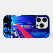 Étui iPhone Cityscape Néo-Rétro Pop Art (Verso Horizontal)
