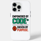 Étui iPhone Code With Purpose (Verso)
