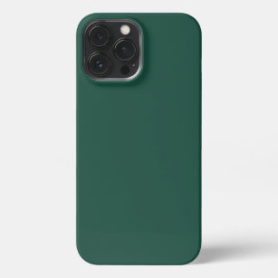 Etui iPhone 13 Pro Max Couleur solide verte Brunswick