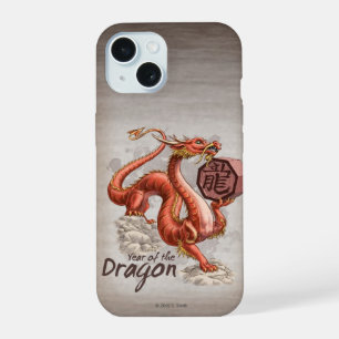 Étui iPhone d'art du zodiaque chinois de l'année d