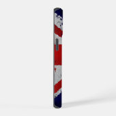Étui iPhone design drapeau britannique, Vintage (Côté droit)