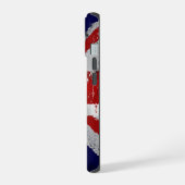 Étui iPhone design drapeau britannique, Vintage (Côté gauche)