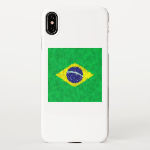 Coque iPhone Dessin de peinture à l'huile du Brésil