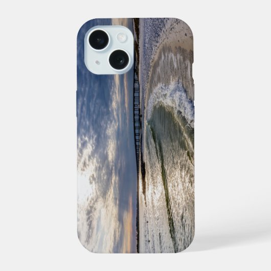 Étui iPhone Destin Floride Soir Vagues (Verso)