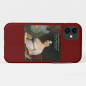 Étui iPhone Dolly Madison & Célèbre Citation Demai (Dos (Horizontal))
