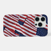Étui iPhone Drapeau USA (Verso Horizontal)