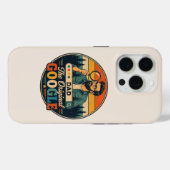 Étui iPhone drôle pour la fête des pères rétro (Verso (horizontal))