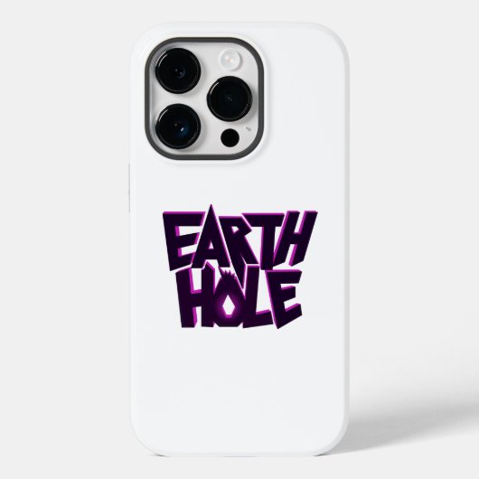 Étui iPhone Earth Hole (Verso)