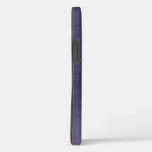 Étui iPhone en métal violet monogrammé Case-Mate (Verso / Droite)