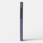 Étui iPhone en métal violet monogrammé Case-Mate (Verso / Gauche)