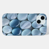 Étui iPhone esthétique Blue Stones (Verso (horizontal))