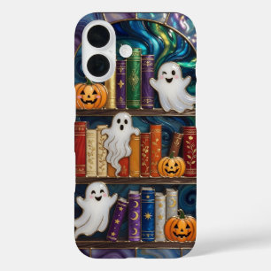 Étui iPhone esthétique épouvantable Livres fantôme