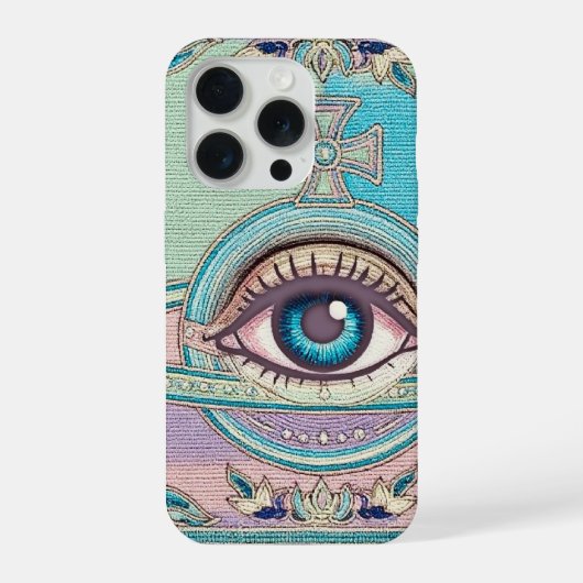 Étui iPhone Eye-Planet-Paisley (Verso)