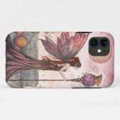 Étui iPhone Fantastique Fée et Dragon (Dos (Horizontal))