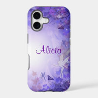 Étui Iphone fées violettes