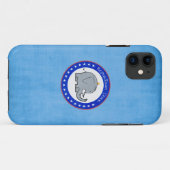 étui iphone fille républicaine (Dos (Horizontal))