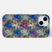 Étui iPhone Fleur (Verso (horizontal))