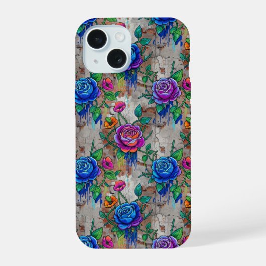 Étui iPhone Fleur (Verso)