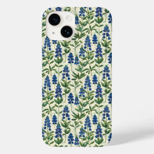 Étui iPhone Fleur de Blue Bonnet du Texas (Verso)