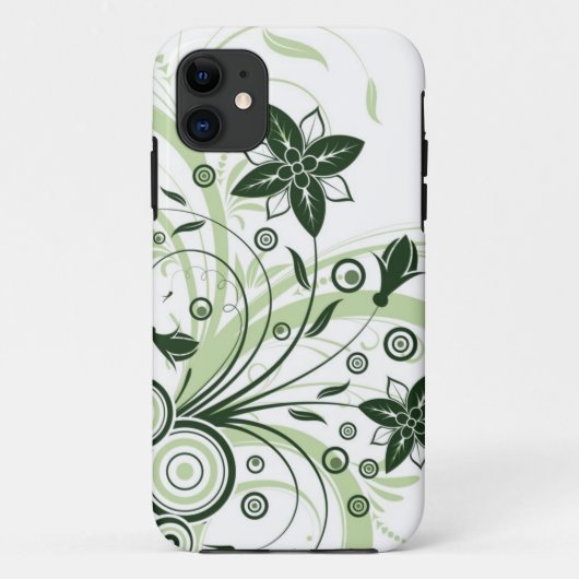 Étui iphone Fleurs (Dos)