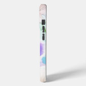 Étui iPhone Fleurs Aquarelle Pastel (Verso / Gauche)