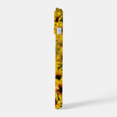 Étui iPhone Fleurs Jaunes Florales Champ (Côté gauche)