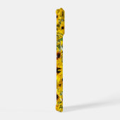Étui iPhone Fleurs Jaunes Florales Champ (Côté droit)