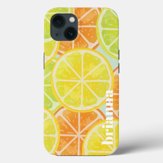 Étui iPhone Glitter Lemon Case-Mate (Verso)