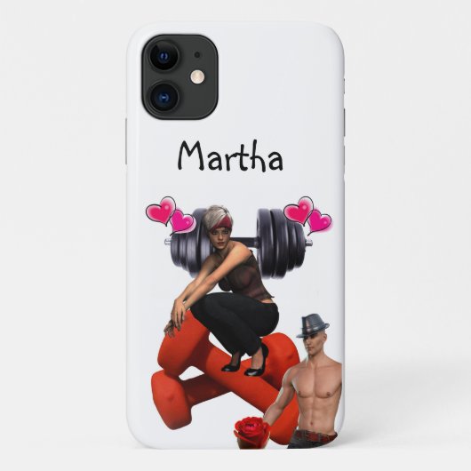 Étui Iphone Gym (Dos)