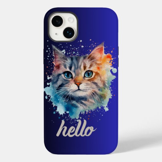 Étui iPhone Hello Cat (Verso)
