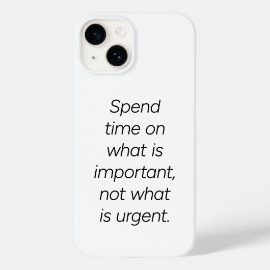 Étui iPhone Important (Verso)