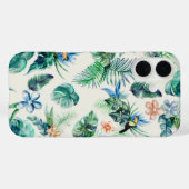 Étui iPhone Imprimé Tropical Hawaïen (Verso (horizontal))