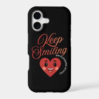 Étui iPhone Inspirant Garder Le Sourire
