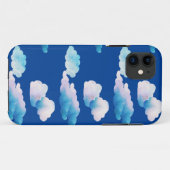 Étui iPhone / iPad à thème nuageux (Dos (Horizontal))