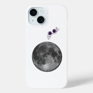 Étui iPhone / iPad Astronaute et Lune Espace iPhon